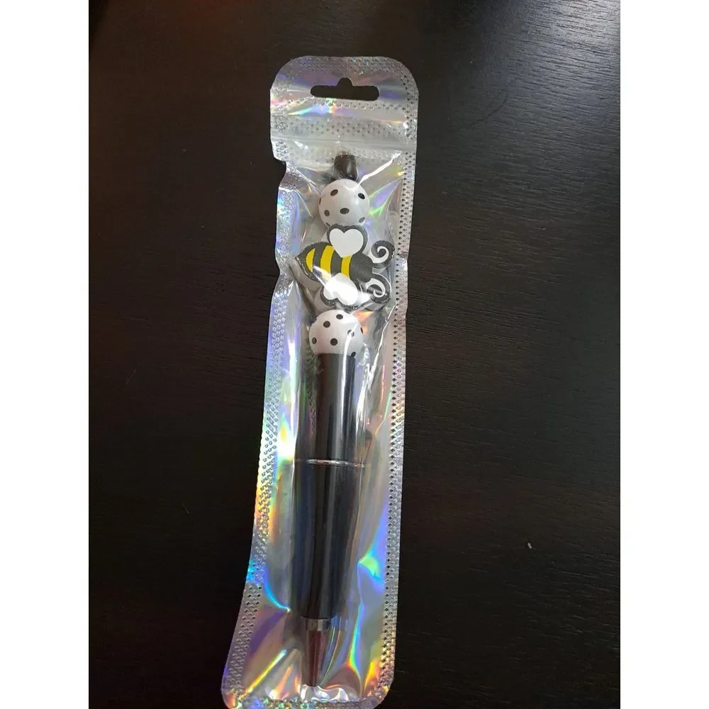 Buzz Black Yellow‎ White Bumble Bee Black White For Pen Custom Pen Black Ink